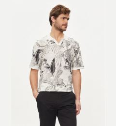 Снимка на Jack&Jones Тениска с яка и копчета Guru 12250733 Бял Standard Fit
