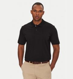 Снимка на Jack&Jones Тениска с яка и копчета Jaxon 12268227 Черен Regular Fit