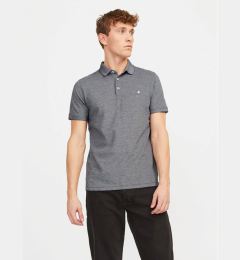 Снимка на Jack&Jones Тениска с яка и копчета Paulos 12136668 Черен Slim Fit
