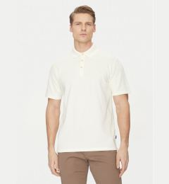 Снимка на Jack&Jones Тениска с яка и копчета William 12257315 Бял Regular Fit