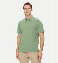 Снимка на Jack&Jones Тениска с яка и копчета William 12257315 Зелен Regular Fit