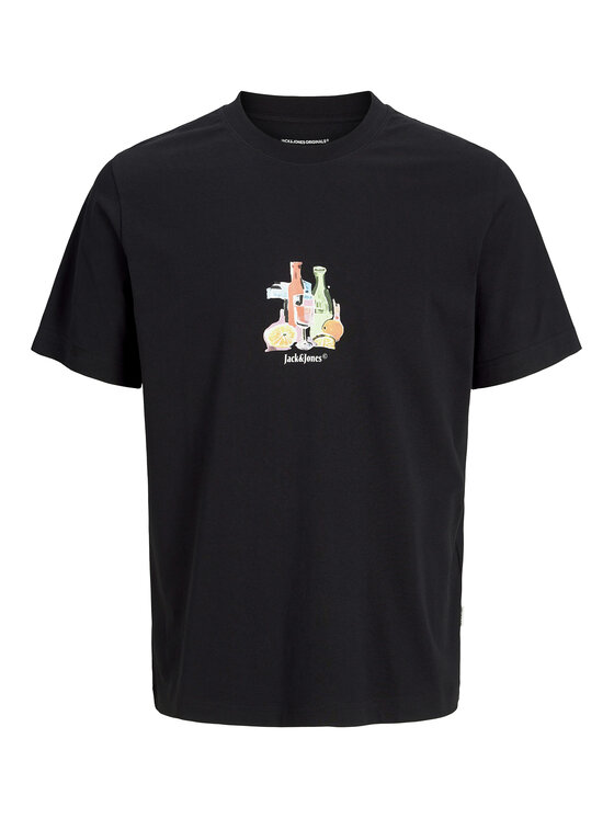 Снимка на Jack&Jones Тишърт Varenna 12273162 Черен Regular Fit
