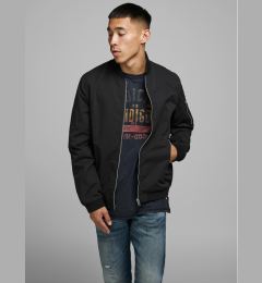 Снимка на Jack&Jones Яке бомбър Rush 12165203 Черен Regular Fit