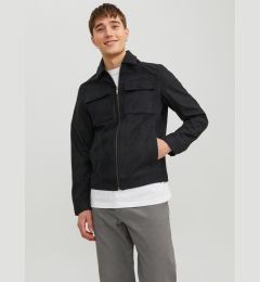 Снимка на Jack&Jones Яке от имитация на кожа 12213082 Черен Regular Fit