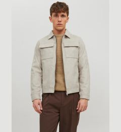 Снимка на Jack&Jones Яке от имитация на кожа Payton 12213082 Бежов Regular Fit