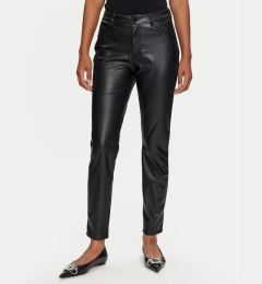 Снимка на JDY Панталони от имитация на кожа Soey 15328299 Черен Skinny Fit