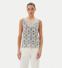Снимка на JDY топ Dodo 15296246 Екрю Regular Fit