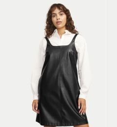 Снимка на JJXX Рокля от имитация на кожа Stella 12262769 Черен Regular Fit