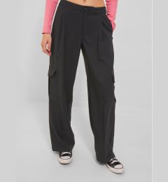 Снимка на JJXX Текстилни панталони 12238354 Черен Regular Fit