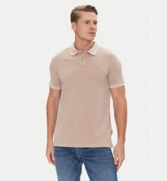 Снимка на JOOP! Jeans Тениска с яка и копчета 15 JJJ-02Ambrosian 30045619 Бежов Modern Fit