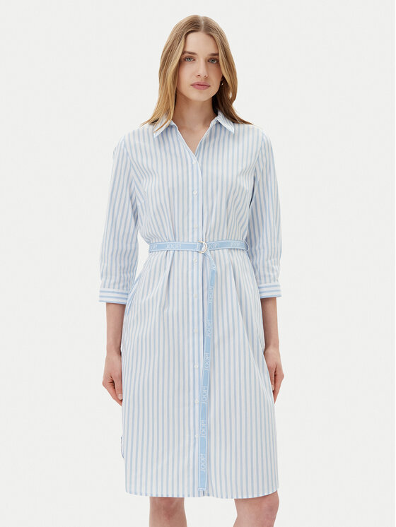 Снимка на JOOP! Рокля тип риза 58 252D58Dominique 30046521 Светлосиньо Regular Fit