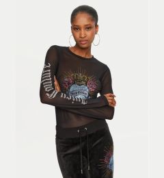 Снимка на Juicy Couture Блуза Scared Heart JCBCT224836 Черен Regular Fit