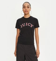 Снимка на Juicy Couture Тишърт College Gf JCSCT224414 Черен Regular Fit