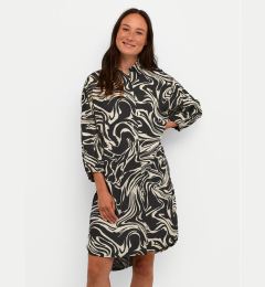 Снимка на Kaffe Рокля тип риза Carmen 10508329 Черен Loose Fit