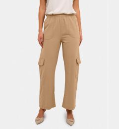 Снимка на Kaffe Текстилни панталони Naya 10508358 Бежов Regular Fit