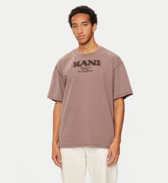 Снимка на Karl Kani Тишърт Retro Sprayed 60300094 Бежов Regular Fit