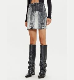 Снимка на Karl Lagerfeld Jeans Дънкова пола 246J1203 Сив Regular Fit