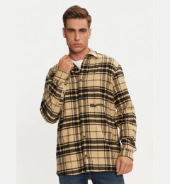 Снимка на Karl Lagerfeld Jeans Риза 246D1604 Бежов Regular Fit