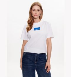 Снимка на Karl Lagerfeld Jeans Тишърт 231J1706 Бял Regular Fit