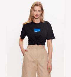 Снимка на Karl Lagerfeld Jeans Тишърт 231J1706 Черен Regular Fit