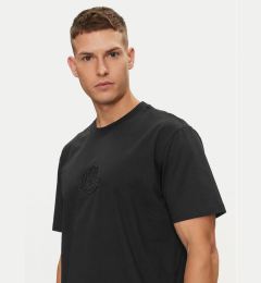 Снимка на Karl Lagerfeld Jeans Тишърт 241D1705 Черен Regular Fit