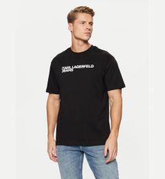 Снимка на Karl Lagerfeld Jeans Тишърт A1M17002 Черен Regular Fit