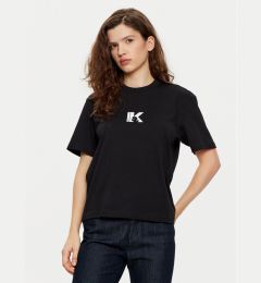 Снимка на Karl Lagerfeld Jeans Тишърт A1W17031 Черен Regular Fit