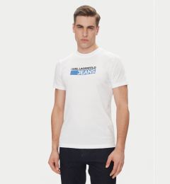 Снимка на Karl Lagerfeld Jeans Тишърт A2M17074 Бял Regular Fit