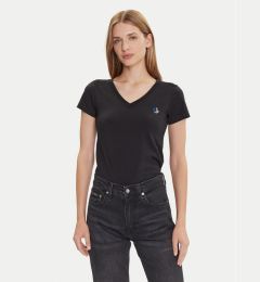 Снимка на Karl Lagerfeld Jeans Тишърт A2W17097 Черен Regular Fit