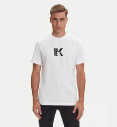 Снимка на Karl Lagerfeld Jeans Тишърт A3M17057 Бял Regular Fit