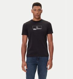 Снимка на Karl Lagerfeld Jeans Тишърт A4M17020 Черен Slim Fit