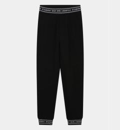 Снимка на Karl Lagerfeld Kids Долнище анцуг Z30031 S Черен Regular Fit