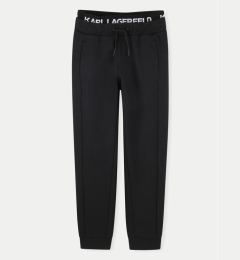 Снимка на Karl Lagerfeld Kids Долнище анцуг Z30263 D Черен Regular Fit