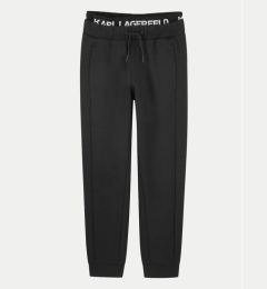 Снимка на Karl Lagerfeld Kids Долнище анцуг Z30263 M Черен Regular Fit