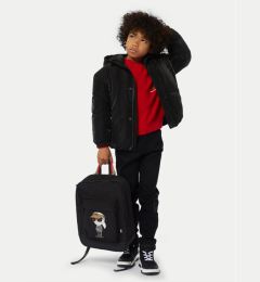 Снимка на Karl Lagerfeld Kids Зимно яке Z30274 S Черен Regular Fit