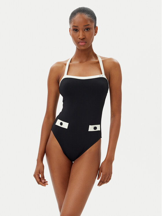 Снимка на KARL LAGERFELD Бански костюм A2W46022 Черен