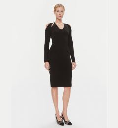 Снимка на KARL LAGERFELD Коктейлна рокля 240W1331 Черен Regular Fit