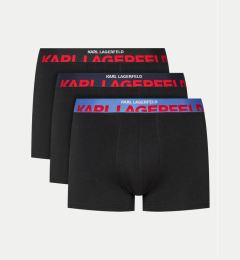 Снимка на KARL LAGERFELD Комплект 3 чифта боксерки 245M2100 Черен