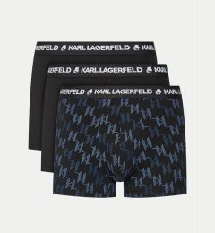 Снимка на KARL LAGERFELD Комплект 3 чифта боксерки 245M2113 Черен