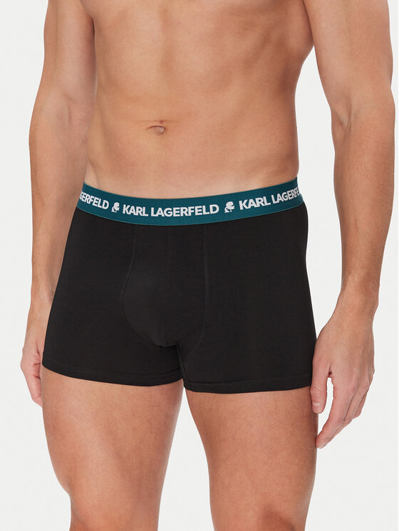Снимка на KARL LAGERFELD Комплект 3 чифта боксерки A1M47021 Черен