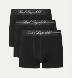 Снимка на KARL LAGERFELD Комплект 3 чифта боксерки A1M47089 Черен