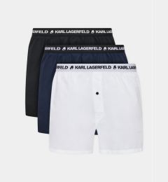 Снимка на KARL LAGERFELD Комплект 3 чифта боксерки Woven 221M2134 Цветен