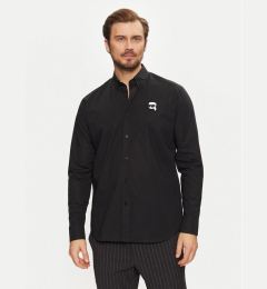Снимка на KARL LAGERFELD Риза 605911 551671 Черен Regular Fit