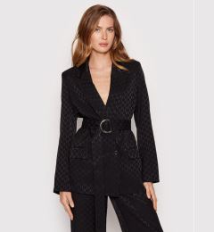 Снимка на KARL LAGERFELD Сако Monogram 221W1405 Черен Regular Fit