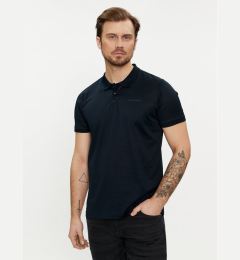 Снимка на KARL LAGERFELD Тениска с яка и копчета 745000 542200 Тъмносин Regular Fit