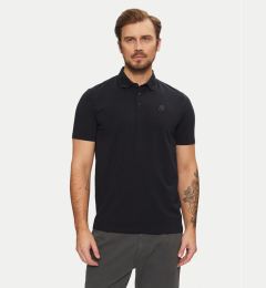 Снимка на KARL LAGERFELD Тениска с яка и копчета 745750 551221 Тъмносин Regular Fit