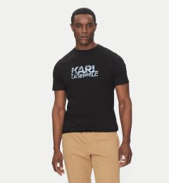 Снимка на KARL LAGERFELD Тишърт 755042 552224 Черен Regular Fit
