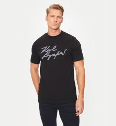 Снимка на KARL LAGERFELD Тишърт 755048 544224 Черен Regular Fit