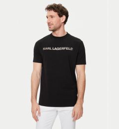 Снимка на KARL LAGERFELD Тишърт 755053 542221 Черен Regular Fit