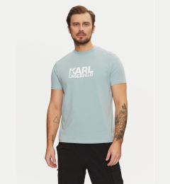Снимка на KARL LAGERFELD Тишърт 755087 551235 Светлосиньо Regular Fit